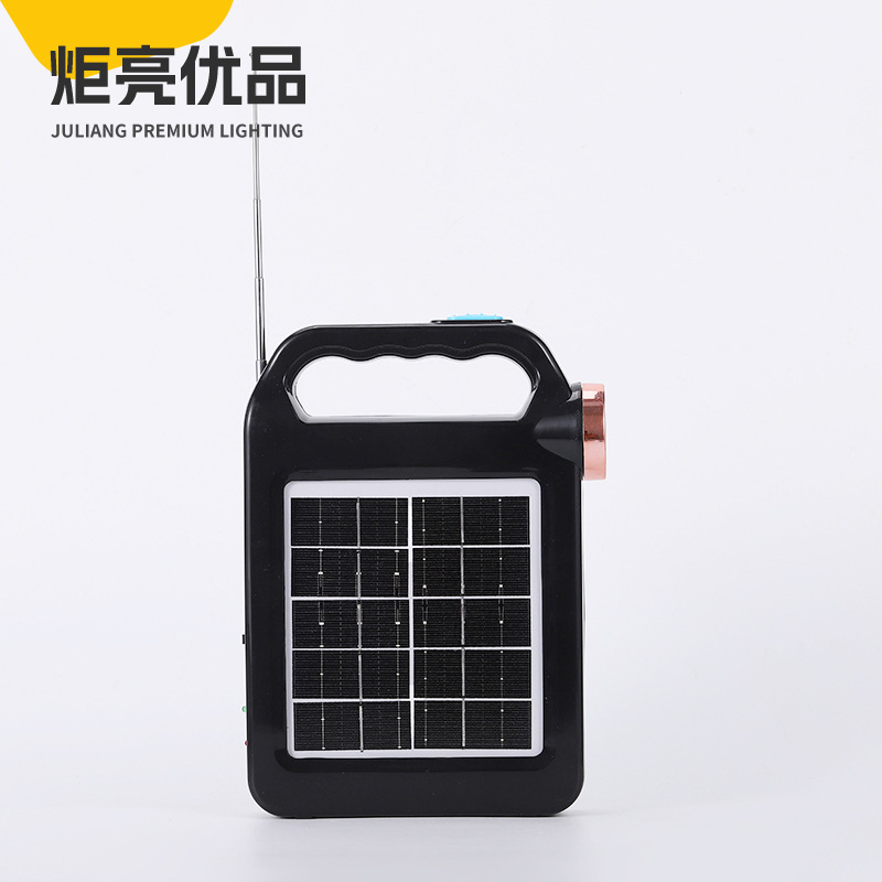 Solar system light Outdoor camping multi-functional JY-1178M solar charging lighting system light details Picture