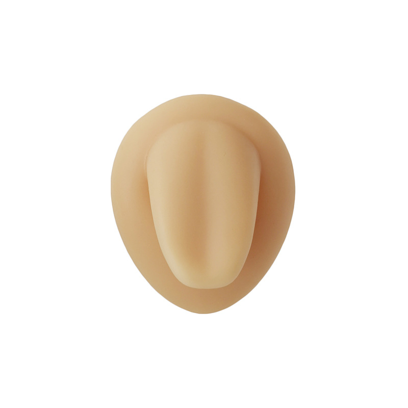 Soft silicone rubber simulation human tongue model, tongue nail display, puncture and perforation practice, medical display props Item Picture