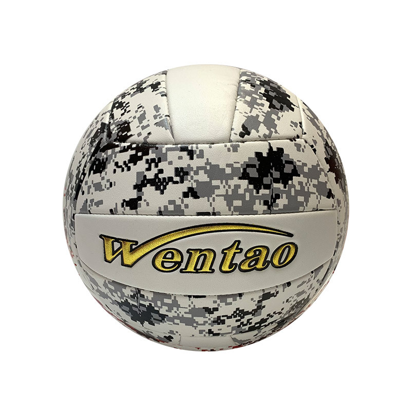 Cross-border camouflage volleyball No. 5 standard student training volleyball, pvc inflatable machine sewn volleyball manufacturer in stock Application Scenario