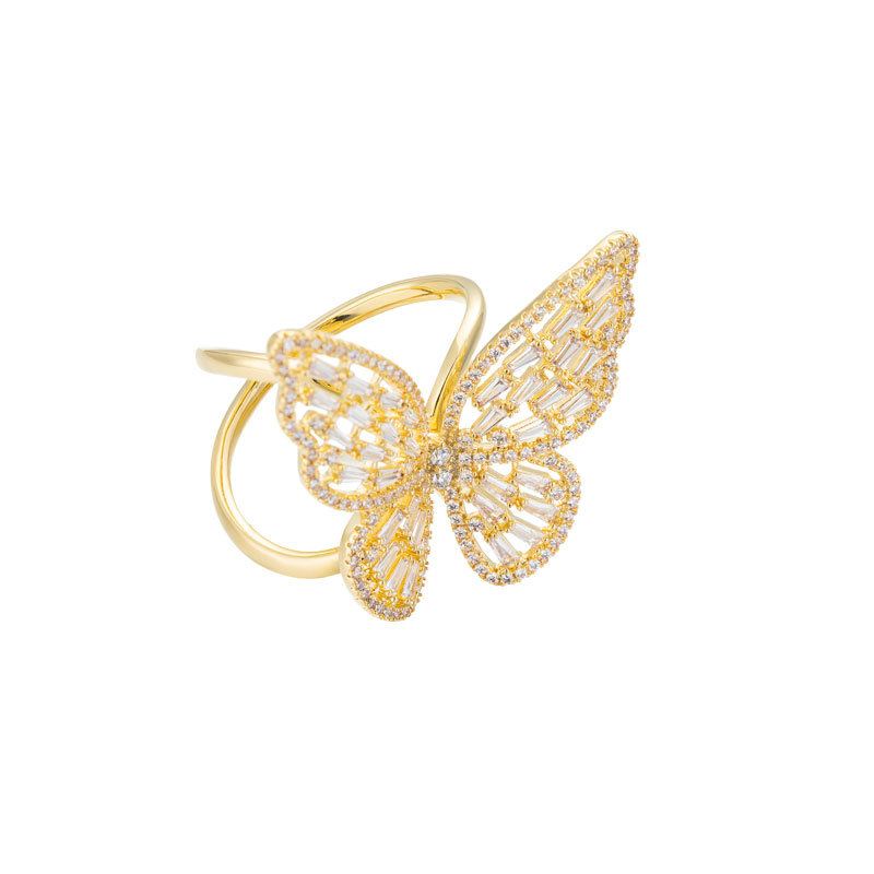Fashionable and versatile hollowed-out butterfly silk scarf buckle, niche and light luxury style corner buckle, new trend multi-functional insect square scarf buckle Item Picture
