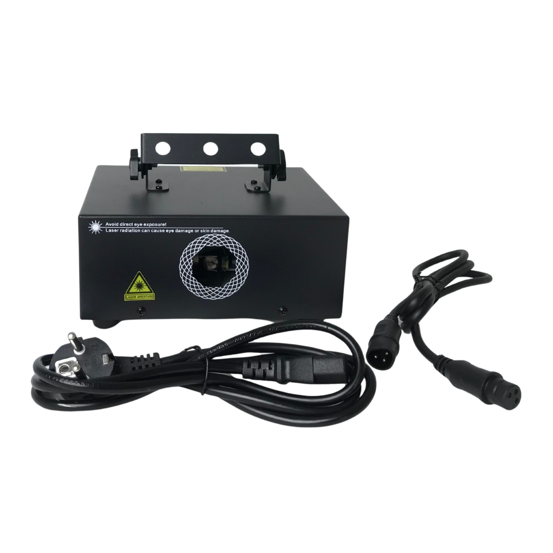 2W full-color RGB mini animation laser light, ktv, bar, disco, voice-controlled mobile app, atmosphere line laser light Specification drawing