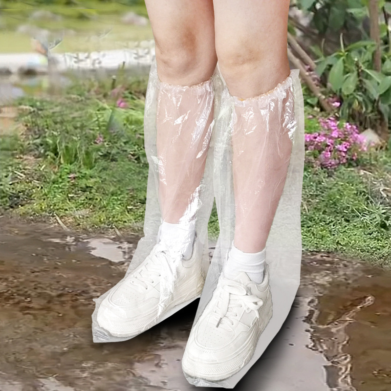 防水鞋套/雨鞋女长筒/鞋套加厚/适合雨鞋的里布/雨天鞋套产品图
