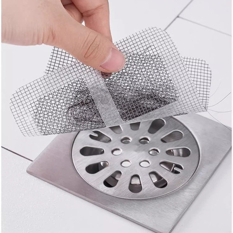 Disposable floor drain stickers, kitchen anti-clogging filter screens, bathroom hair filter stickers, anti-insect floor drain stickers