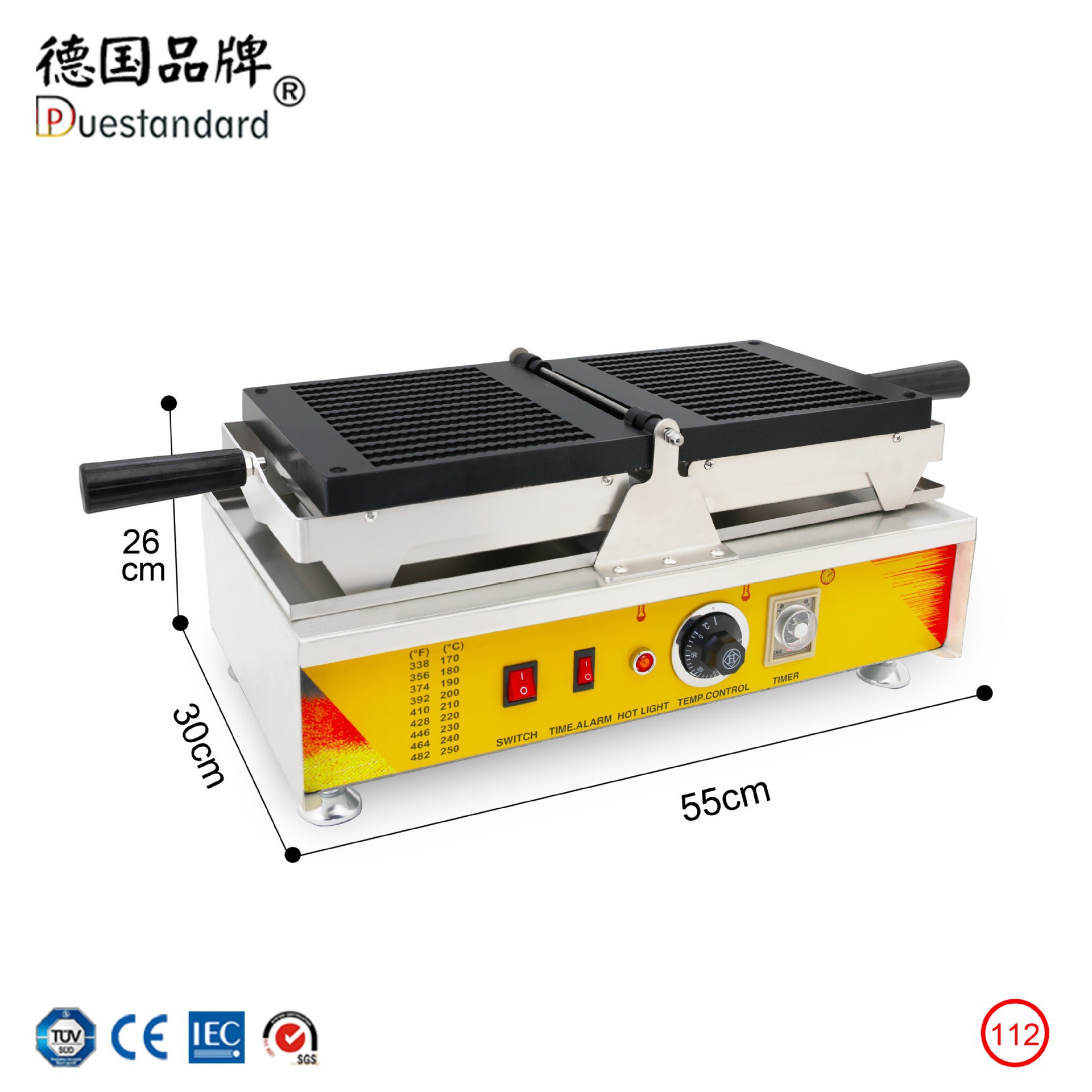 French fries shaped waffle machine, egg pancake machine, doughnut mold, Indian flying pancake machine, egg roll machine Specification image