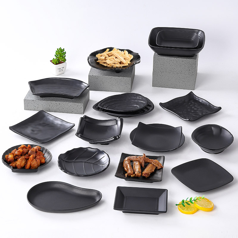 餐具/瓷盘餐盘/不锈钢椭圆盘/瓷器餐具可爱釉下彩/餐盘产品图