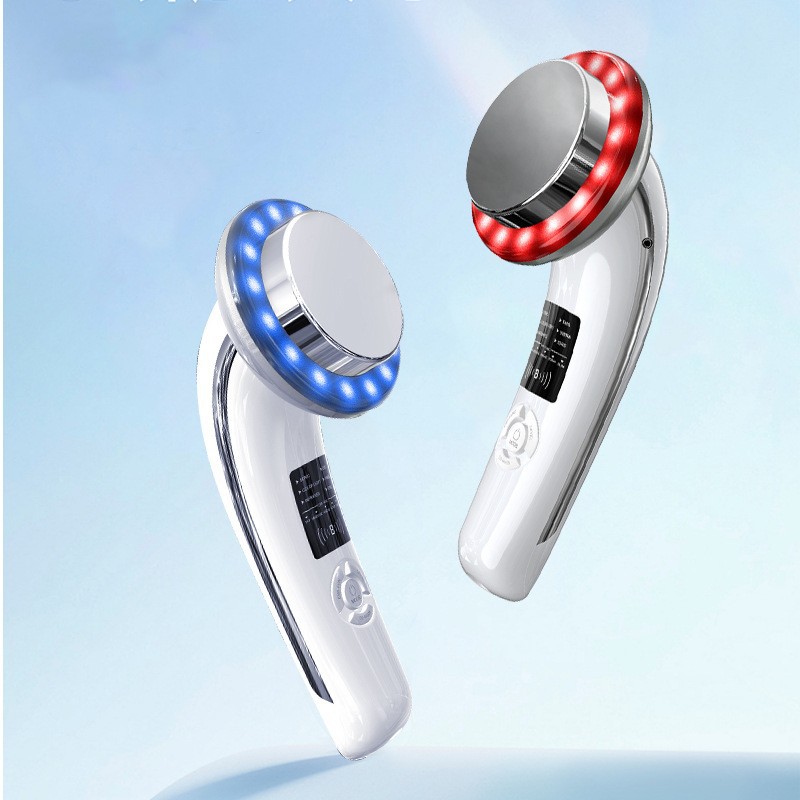shanilak Six-in-One Slimming Device EMS LED Color Light Vibration Massage Shaping Device Ultrasonic Beauty Device Cross-border Version Specification image