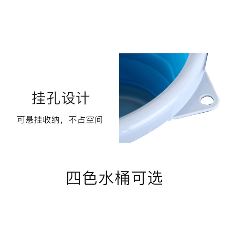 水桶可坐/水桶/塑料带手柄桶/超市大桶细节图