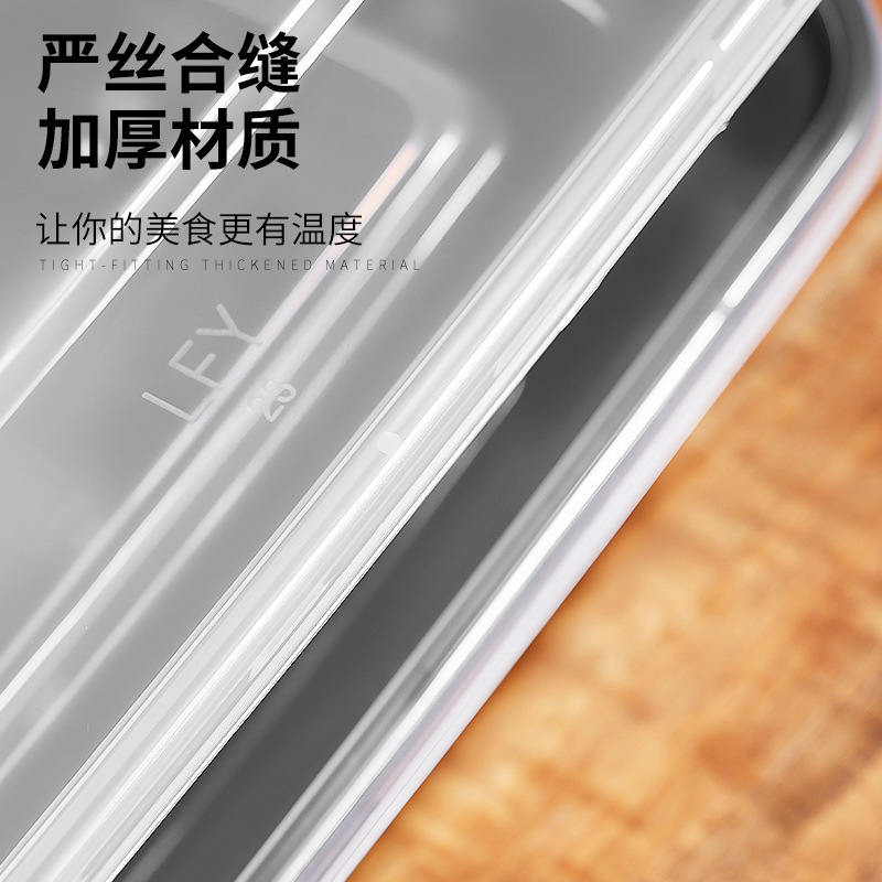一次性餐具/一次性打包盒饭/打包盒/外卖盒塑料/吸塑盒塑料产品图