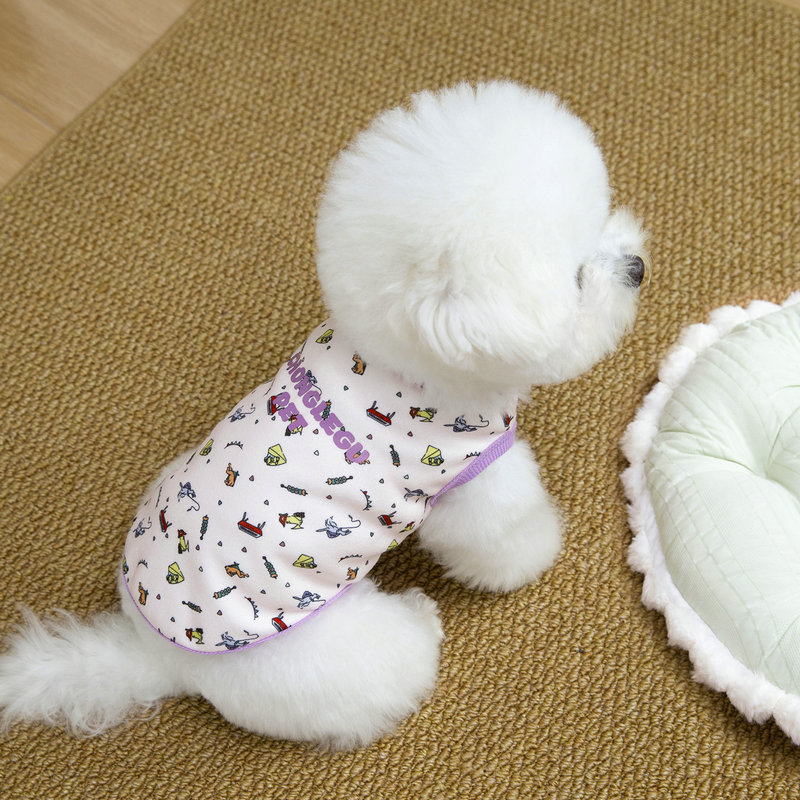 狗狗服装实物图