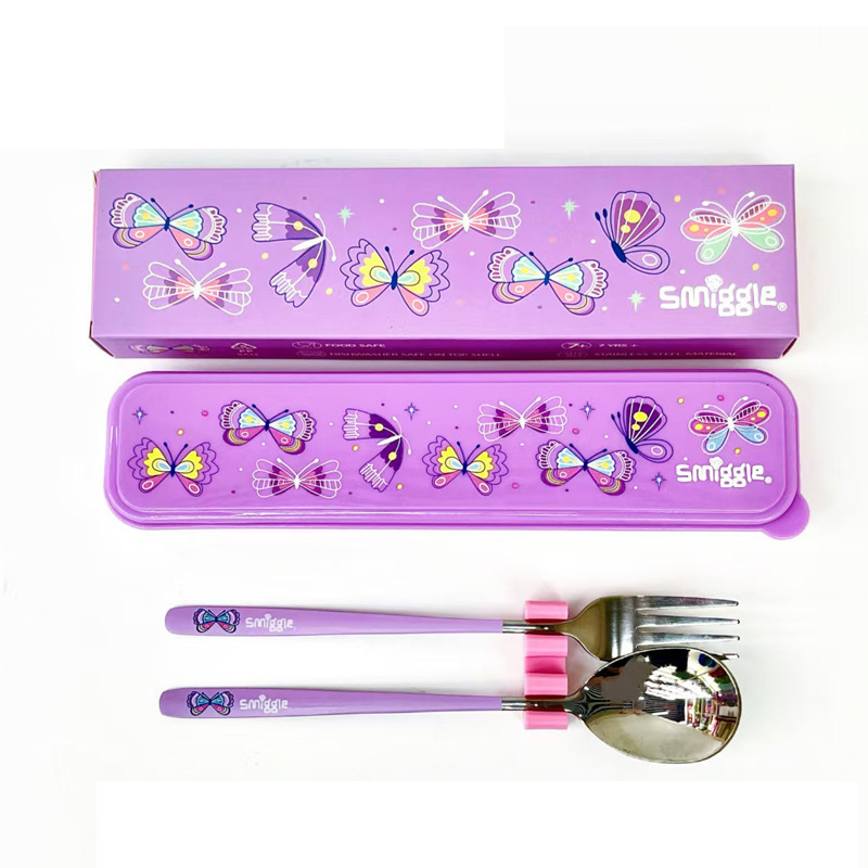 ملاعق الأطفال المتحركة الشوكية الخاصة بالطلاب في Smiggle في أستراليا Specification image