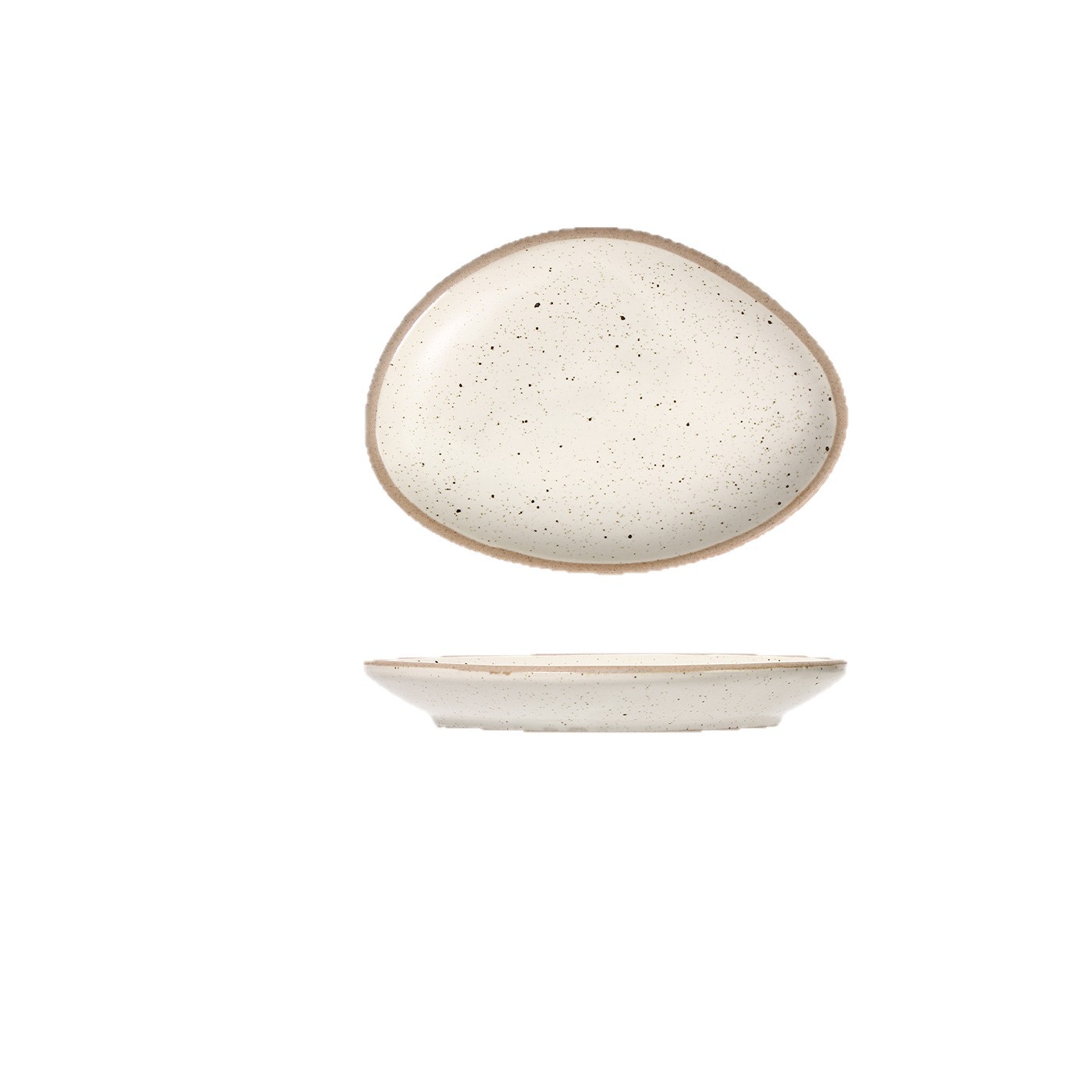 盘子/木质托盘/碗碟盘子/四区陶瓷盘/意面盘子白底实物图