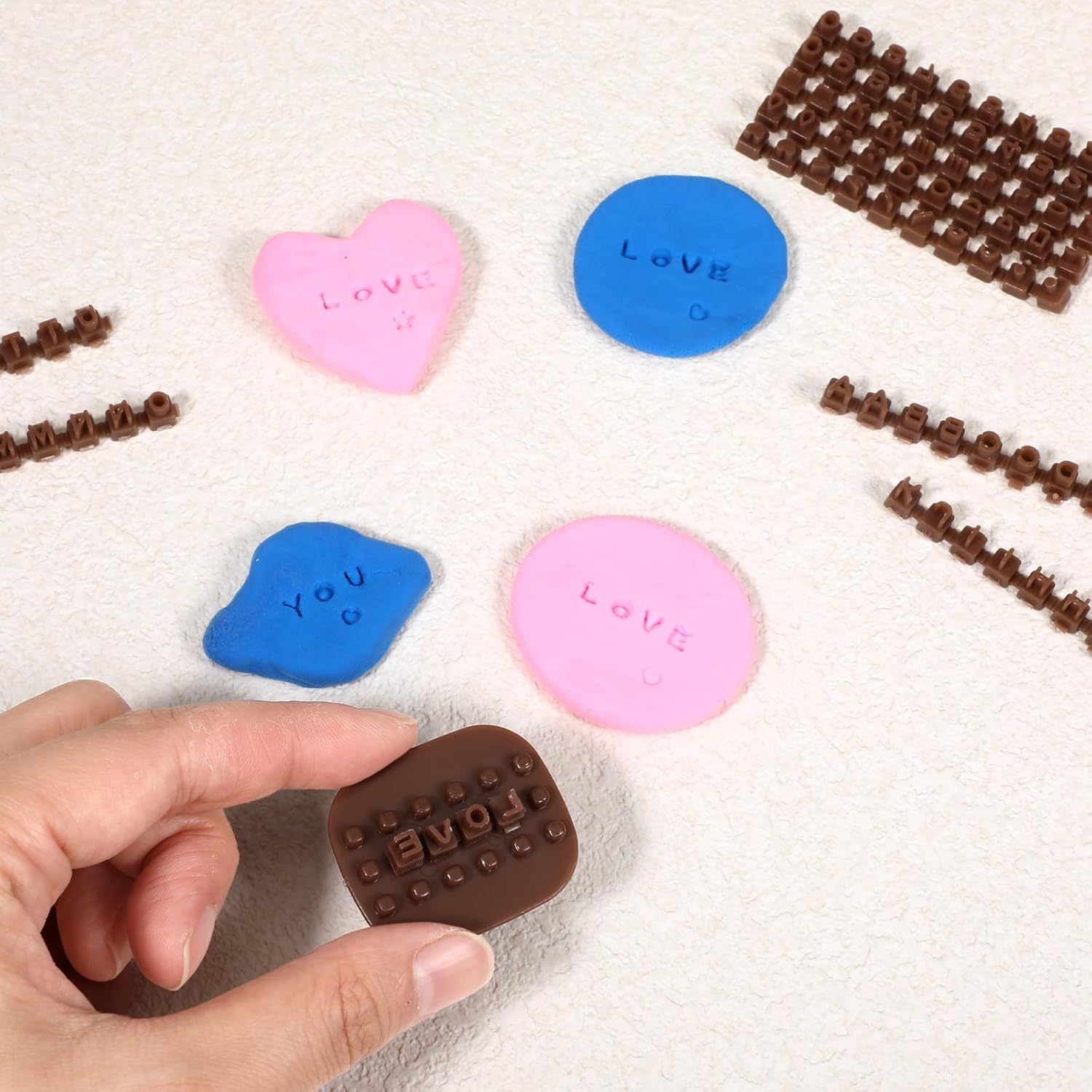 DIY烘焙饼干模具英文字母数字符号印章饼干模活字印刷邮票曲奇模详情图3