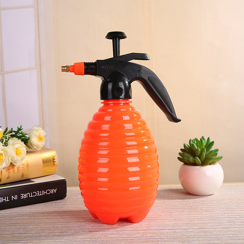 新款直销园艺洒水壶园艺喷雾器 金属铜嘴手扣式 多肉植物浇水喷瓶