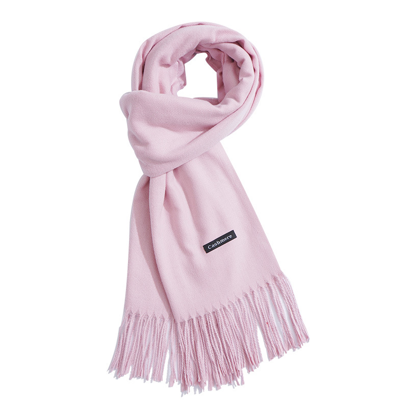 Birthday gift scarf gift box set, thickened and fleece shawl for girls in autumn and winter, a practical warm gift for your girlfriend Item Picture