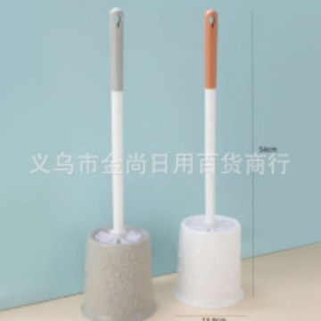 New long-handled toilet brush with base set, bathroom brush, toilet stainless steel cleaning brush, toilet cleaning brush, brush holder