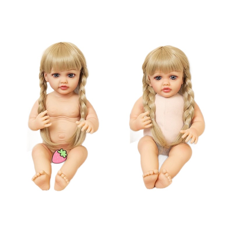 智能对话仿真娃娃会唱歌公主洋娃娃可爱安抚玩具女孩婴儿重生娃娃白底实物图