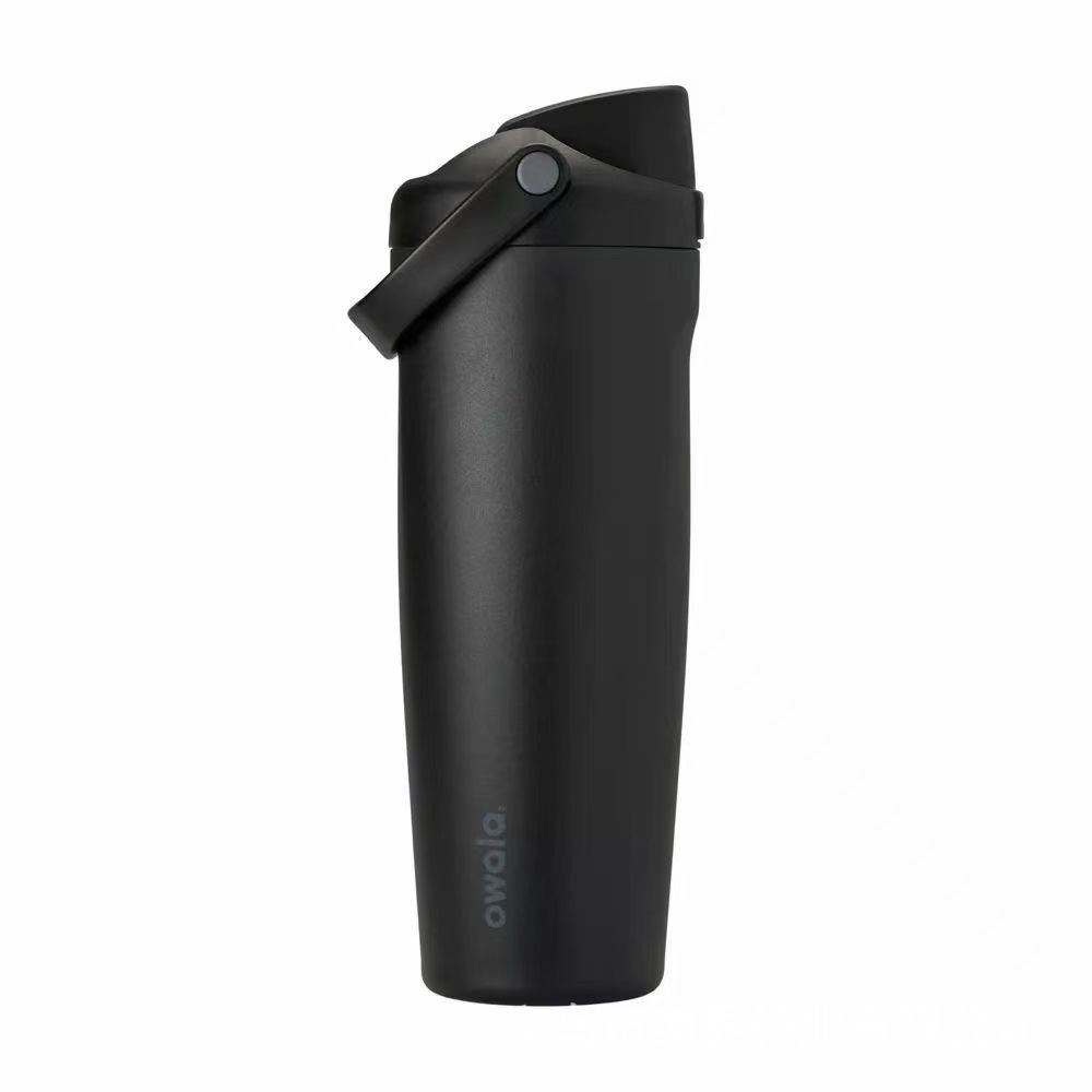 New owala water cup, insulated cup, large-capacity 304 stainless steel straw cup, double drinking cup, outdoor sports water bottle Item Picture