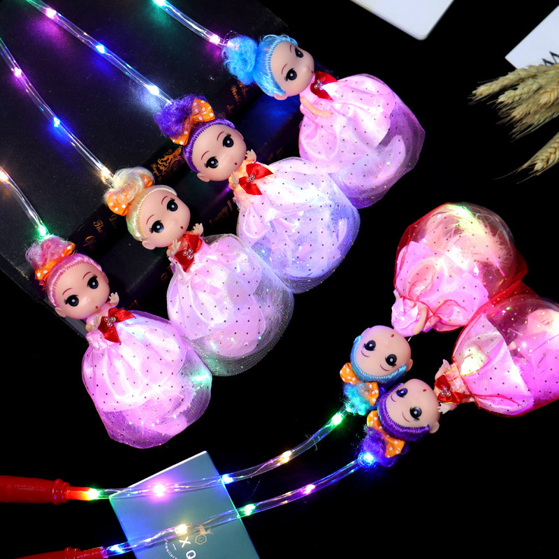 Popular hand-held lanterns, children's bouncy balls, glowing hot balloons, starry sky balls, doll toys and gifts details Picture