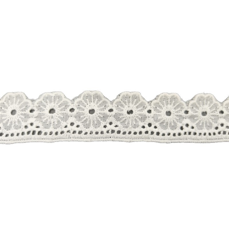 花边/灰色蕾丝花边/手工钉珠/纸制品花边/服装边辅料白底实物图