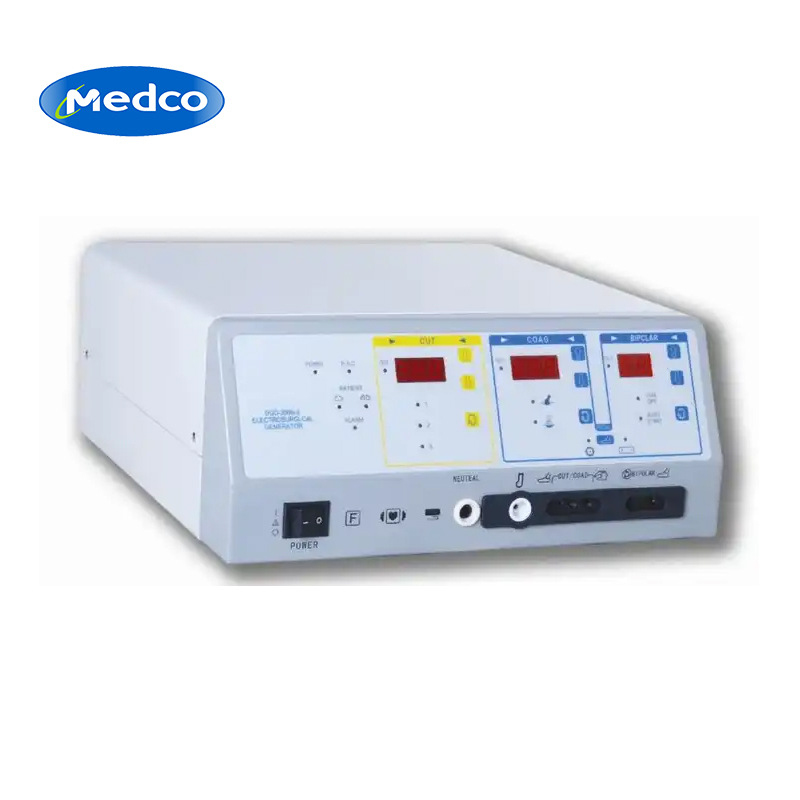DGD-300B-2 high-frequency electrosurgical knife, an English version portable 400W medical high-frequency electrosurgical device exclusively for foreign trade