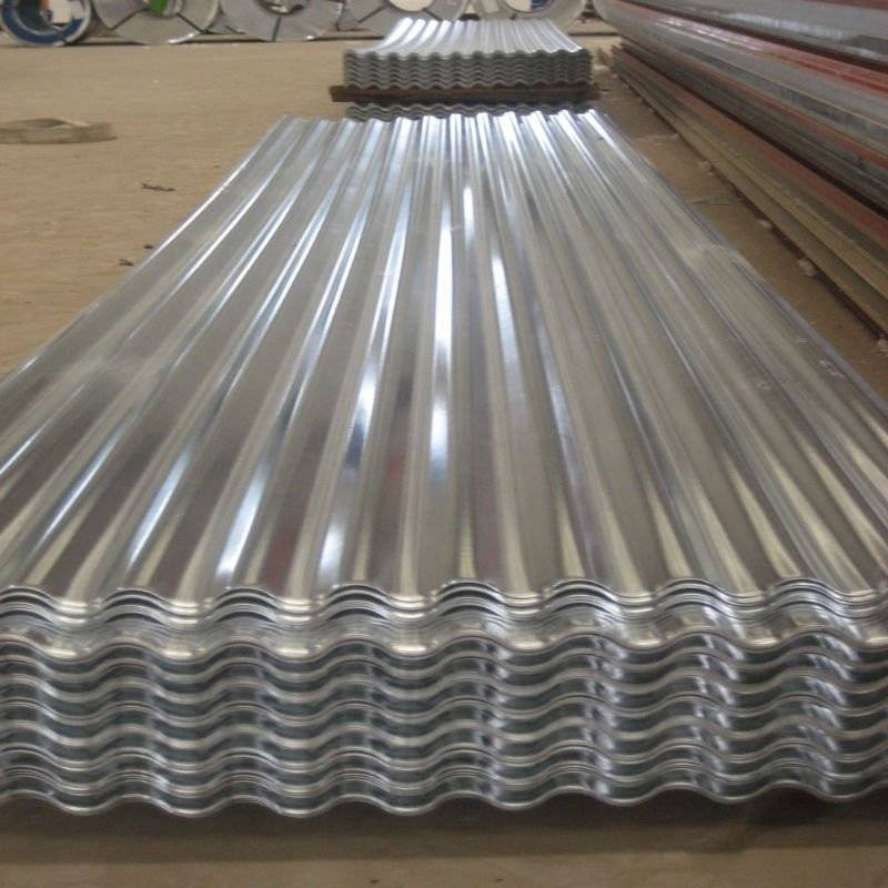 Hot-dip galvanized tiles, patterned galvanized iron sheet corrugated tiles, patterned galvanized metal single-layer tiles, building enclosure panels Application Scenario