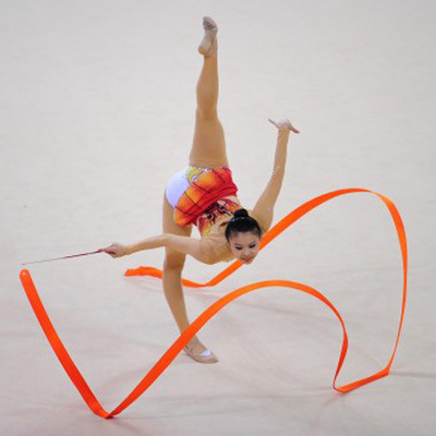 Wholesale of 4-meter rhythmic gymnastics ribbons, professional dance performance props, artistic fitness ribbons, children's toy ribbons Specification image