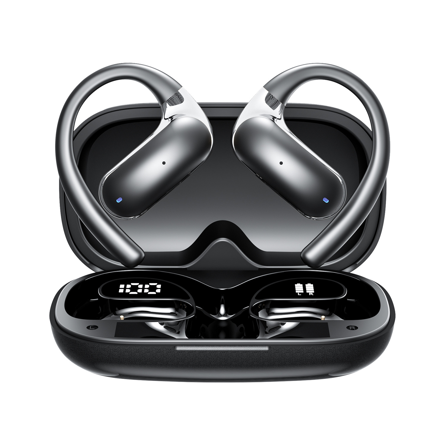 Amazon cross-border blast AI traductor abierto bluetooth auriculares Q65 colgante estilo de oído Item Picture
