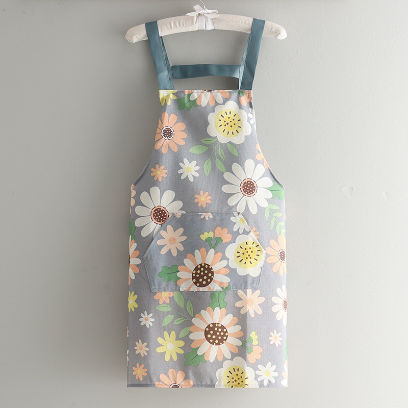 家务围裙、袖套实物图