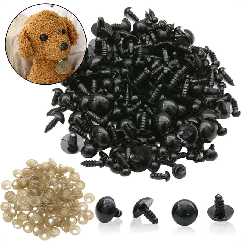 diy animal eye accessories, acrylic activity eye beads with rods, eye beads, children's art handicrafts details Picture