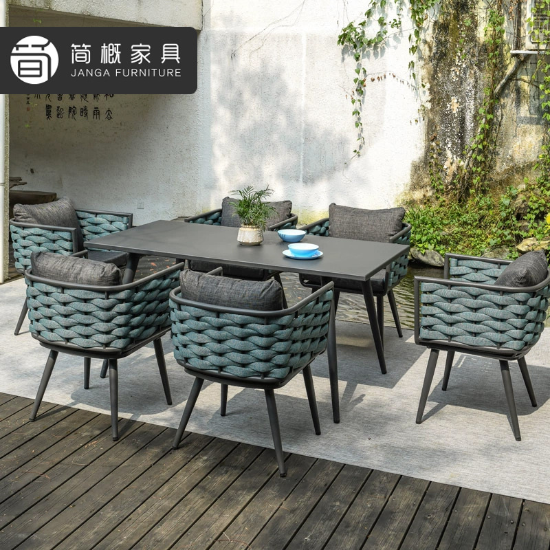 藤椅/户外沙发/阳台小茶桌/沙发摇摇椅/观球椅美式产品图
