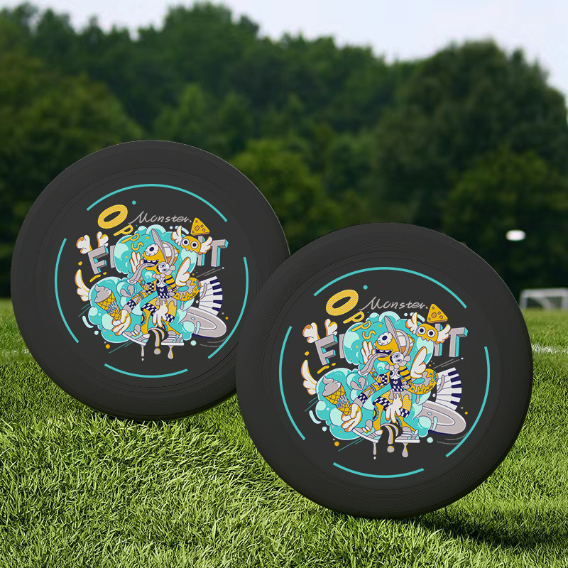 175g outdoor sports frisbee adult competitive competition flying saucer spinning frisbee toy printing LOGO Application Scenario