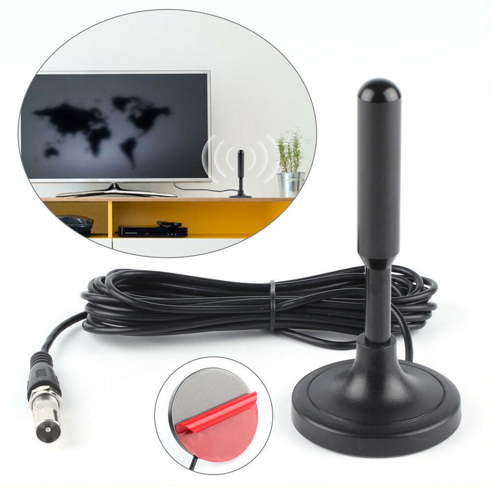 Cross-border bestseller TV antenna UHF/VHF indoor high-definition digital terrestrial wave DVB-T2 antenna receiver details Picture