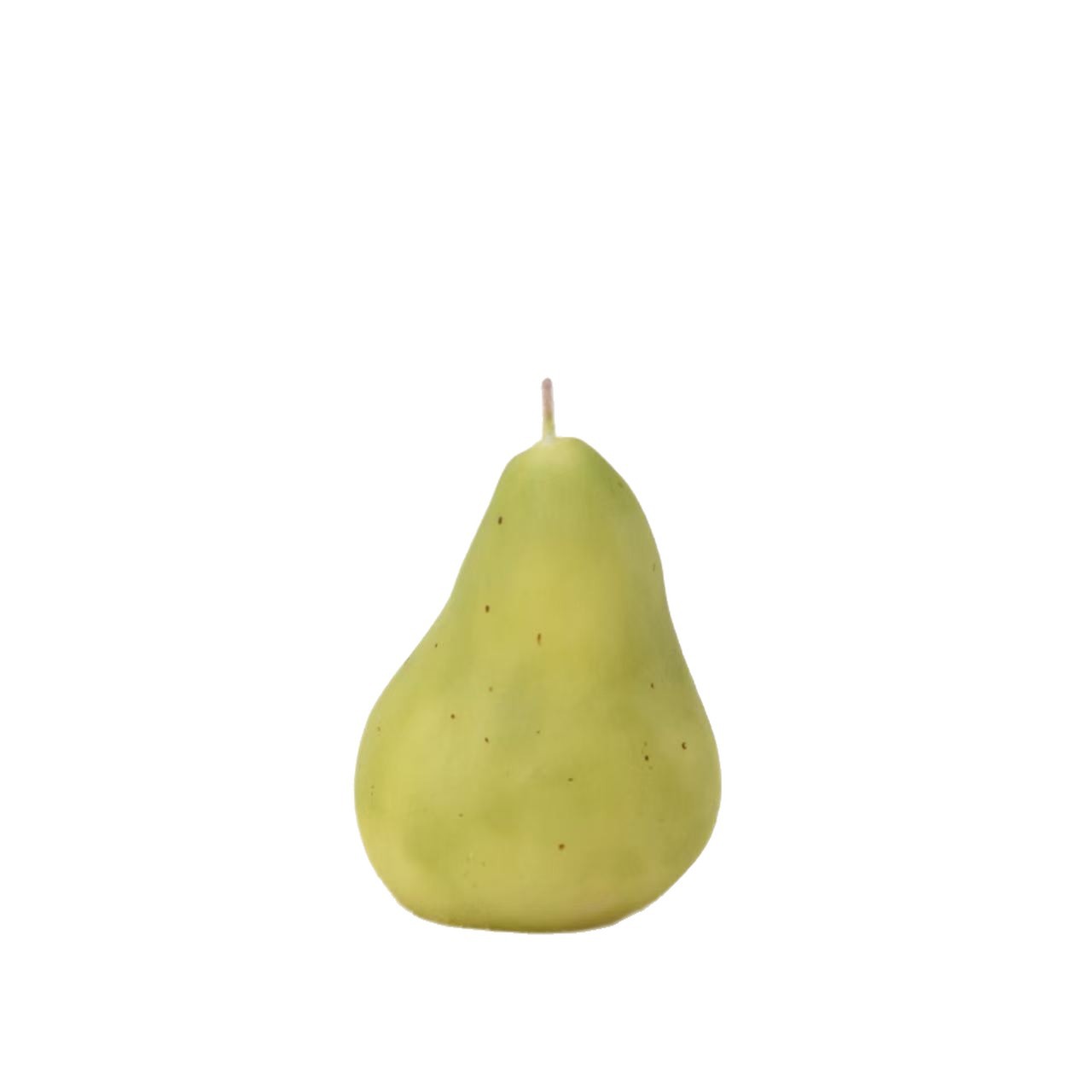 شمعة مخفوقة على شكل الكمثرى، رائحة جوز الهند Item Picture