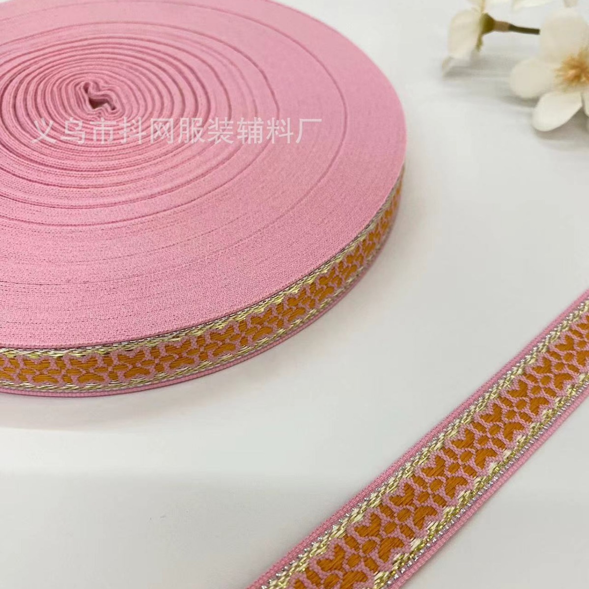1.5cm mijo nacional han jacquard bordado correas adornos para el pelo tocados zapatos sombreros escenario espectáculos accesorios details Picture