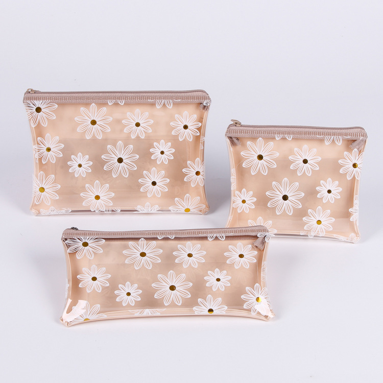 收纳防尘旅行化妆品收纳袋可视整理袋手拎浴室防水洗漱包洗漱袋产品图