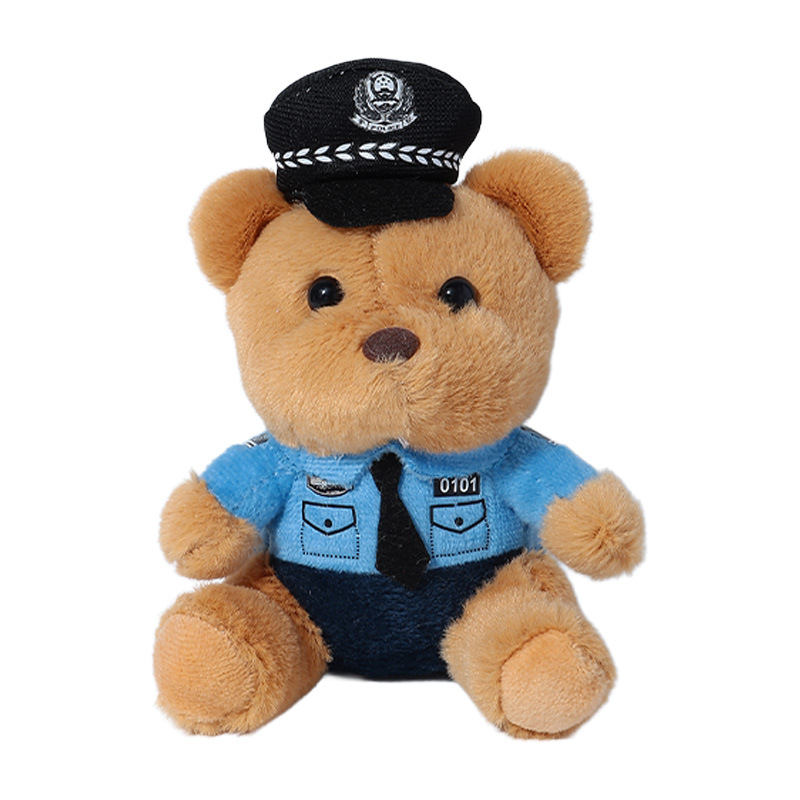 Police and traffic police pendants, small dolls, firefighters, keychains, toys, best-selling items, Internet celebrities, and popular small commodities at New Year's Eve stalls Item Picture
