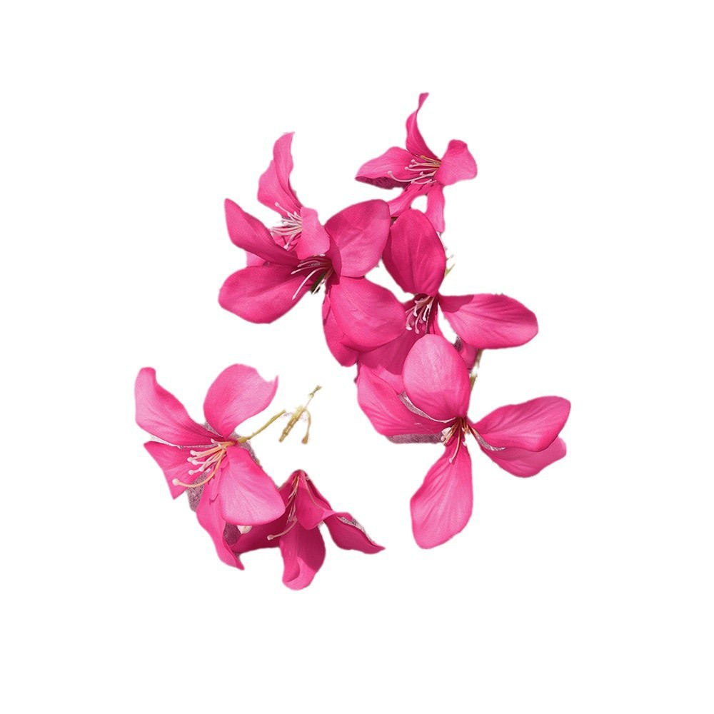 仿真火焰蓝假花束婚庆用花高级感人造绢花成品摆件客厅装饰花批发白底实物图