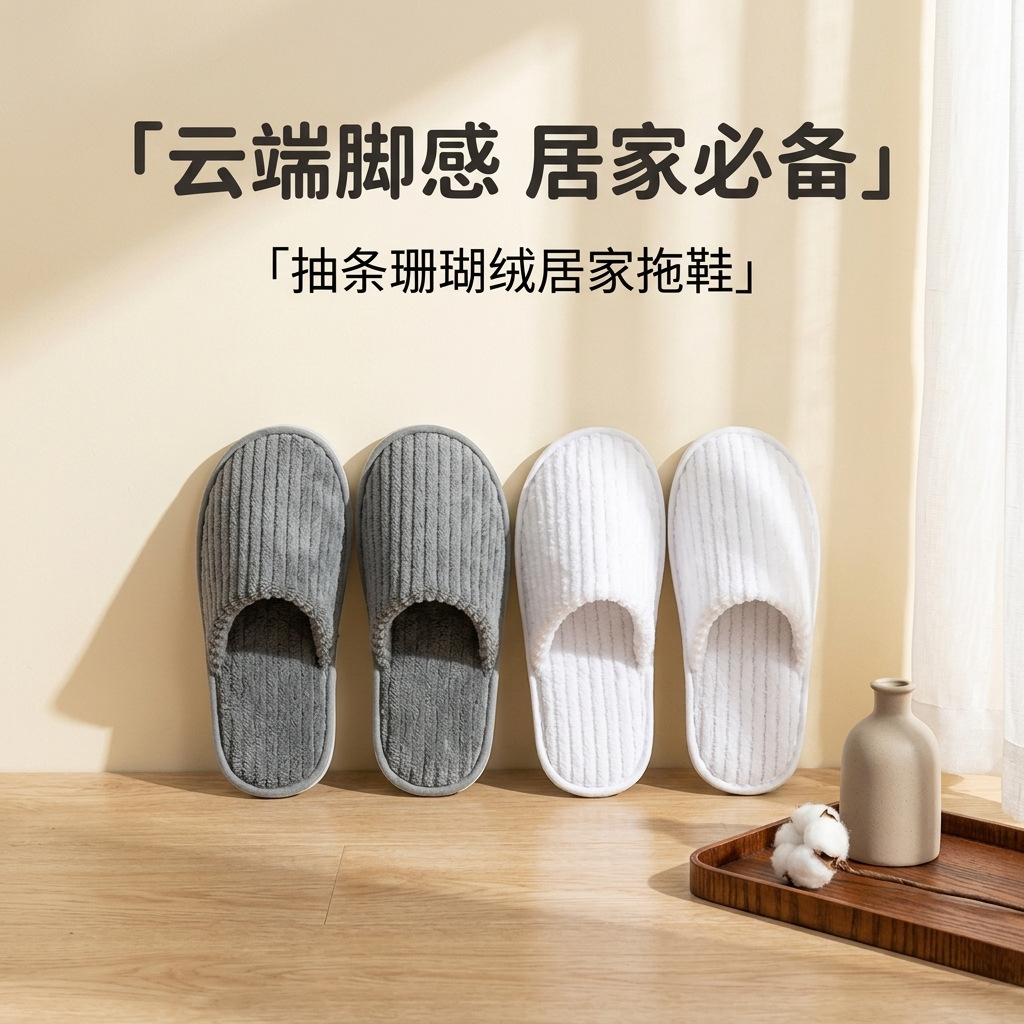 Hotel supplies can be printed with logos. Disposable slippers, specially designed for star hotels and homestays. Thickened and anti-slip for home use in autumn and winter. Wholesale for guests