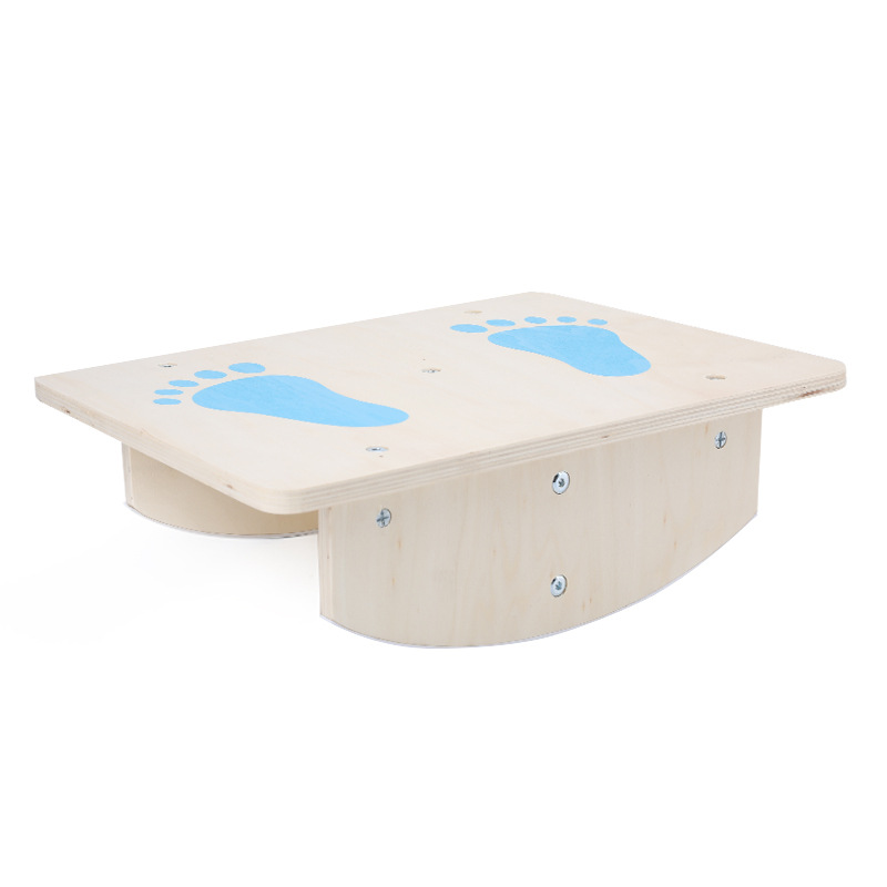 幼儿园平衡板感统训练器材跷跷板儿童早教玩具专注力训练平衡台白底实物图