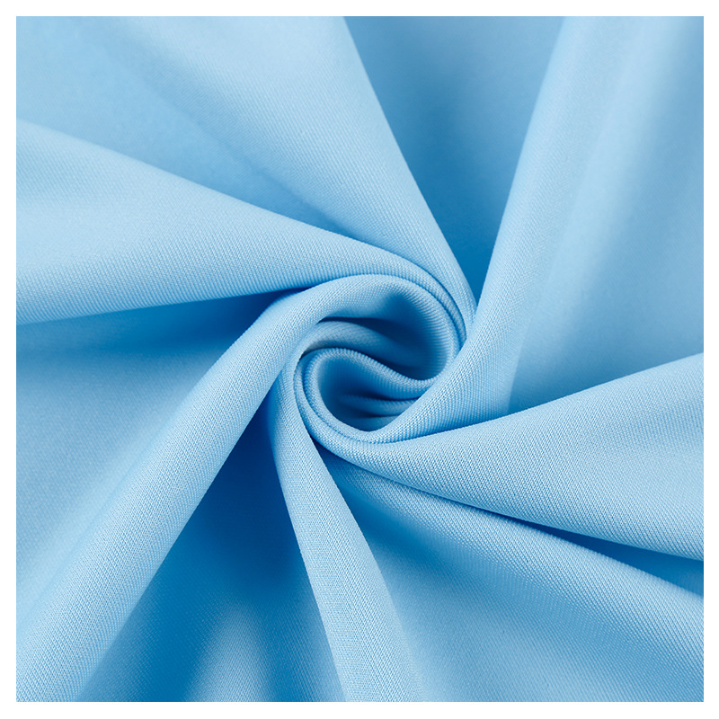 All-polyester 36F stretch knitted air layer fabric sportswear and school uniform polyester-ammonia knitted fabric air layer in stock Application Scenario