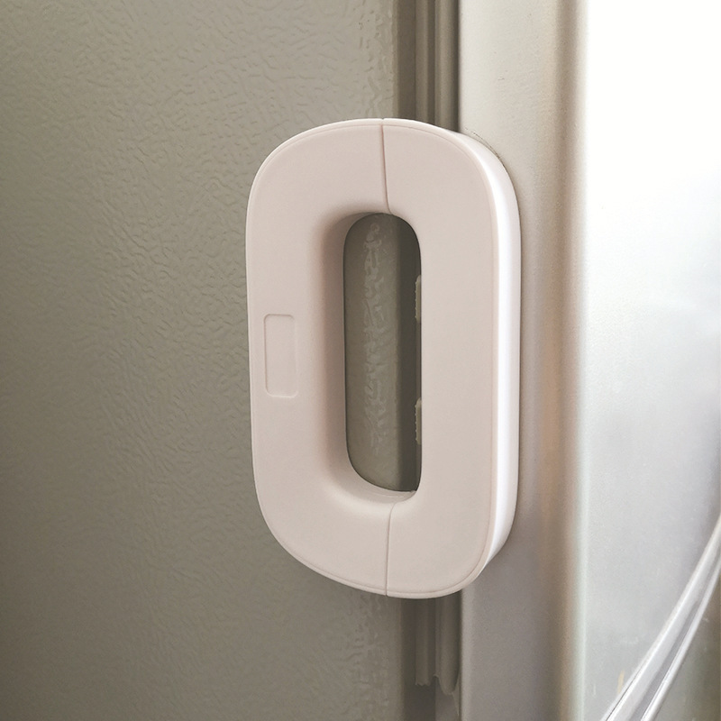 Cross-border refrigerator lock, children's safety lock, baby refrigerator door does not close tightly to prevent theft, prevent opening the refrigerator door, prevent unlocking