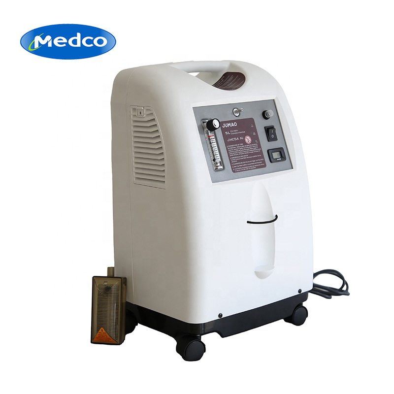 Cross-border exclusive supply Jumao 5L oxygen generator 5A NI 90% concentration high-flow oxygen inhaler with atomization household oxygen generator