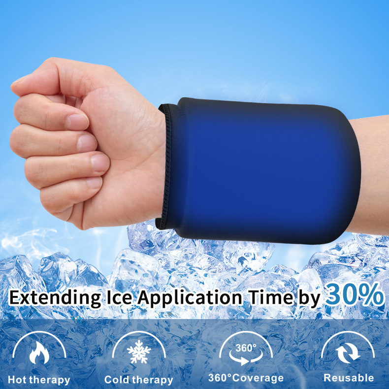 Cross-Border Cold Compress Wrist Guards For Sports Injuries, Wrist Sprain Protective Gloves, Gel Protective Gear, Wholesale In Stock, Quick Cooling
