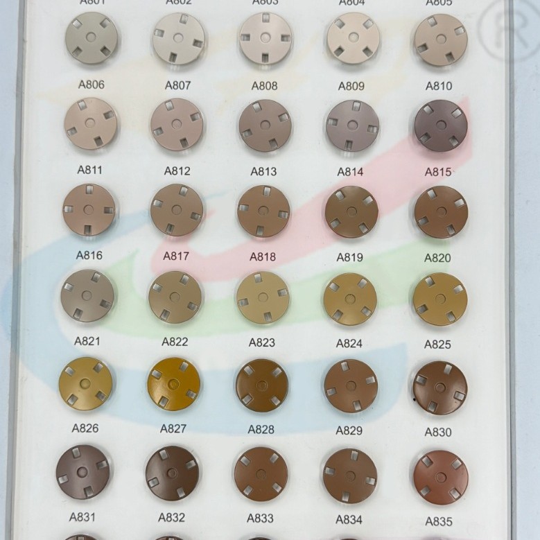 【 Factory Customization 】 Colorful baked paint metal snap buttons, coat buttons, mother-and-child buttons, cashmere and woolen round buttons Specification image