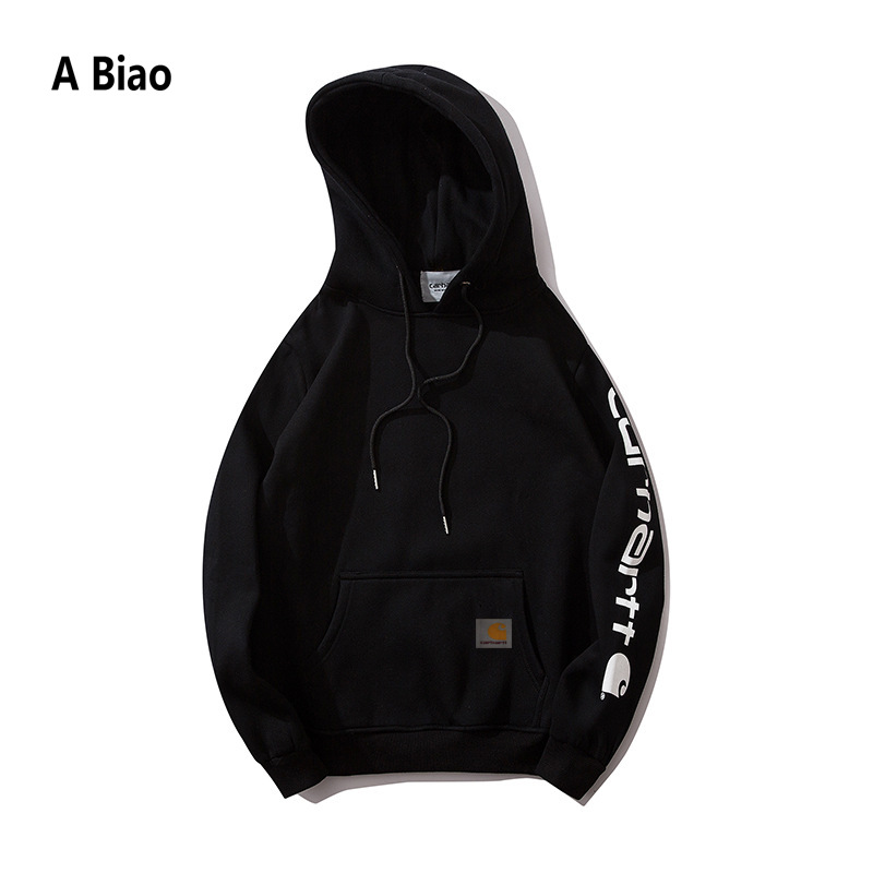 Hot-selling cross-border Amazon European and American streetwear brand Carhat hoodies, fleece sweatshirts, men's and women's pullovers wholesale from the manufacturer full figure
