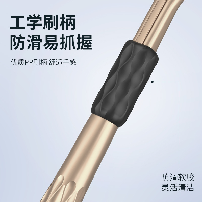 Three-sided soft-bristled adult three-dimensional toothbrush for scraping tongue coating, three-head 3D type household soft-bristled manual consignment wholesale Application Scenario