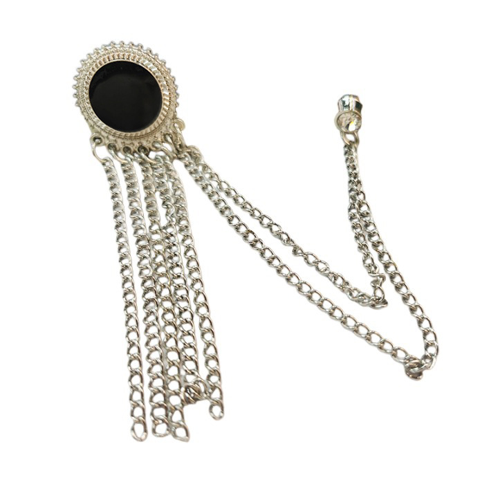 999纯银项链/翡翠观音/玉吊坠/八宝罗盘/吊坠白底实物图