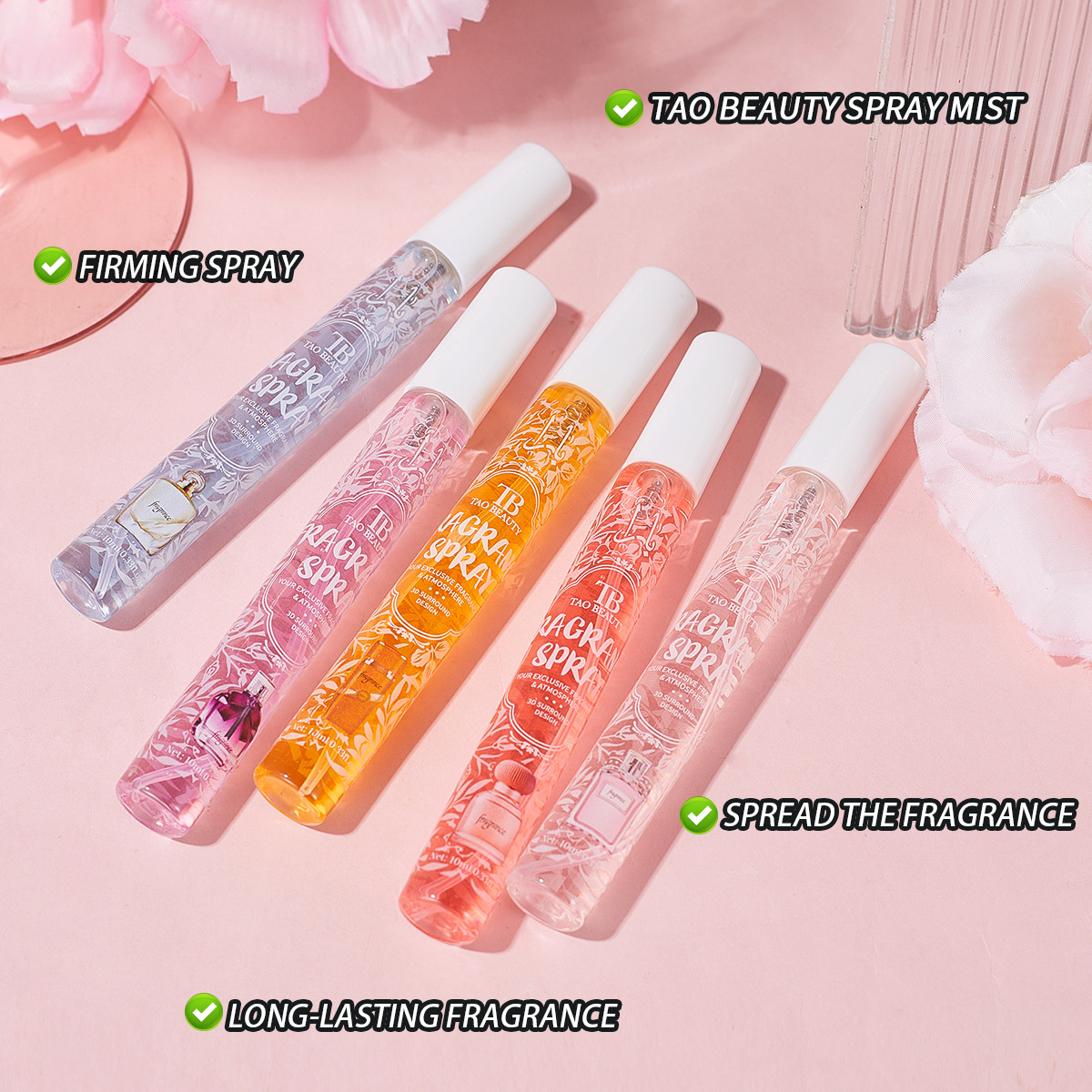 【 Cross-border Exclusive 】Tao Beauty Perfume Set Box Fragrance Spray 10ml Long-lasting Fragrance Water Wholesale details Picture