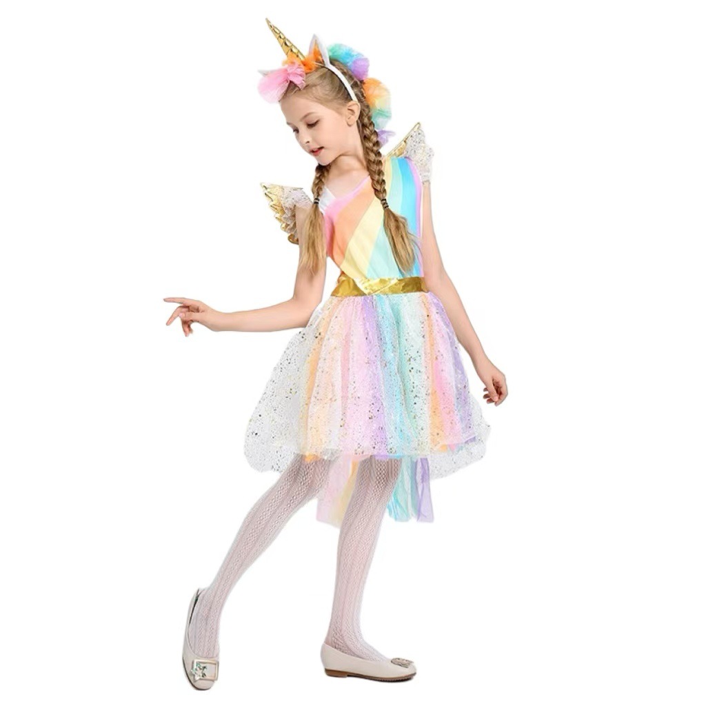 童表演服实物图