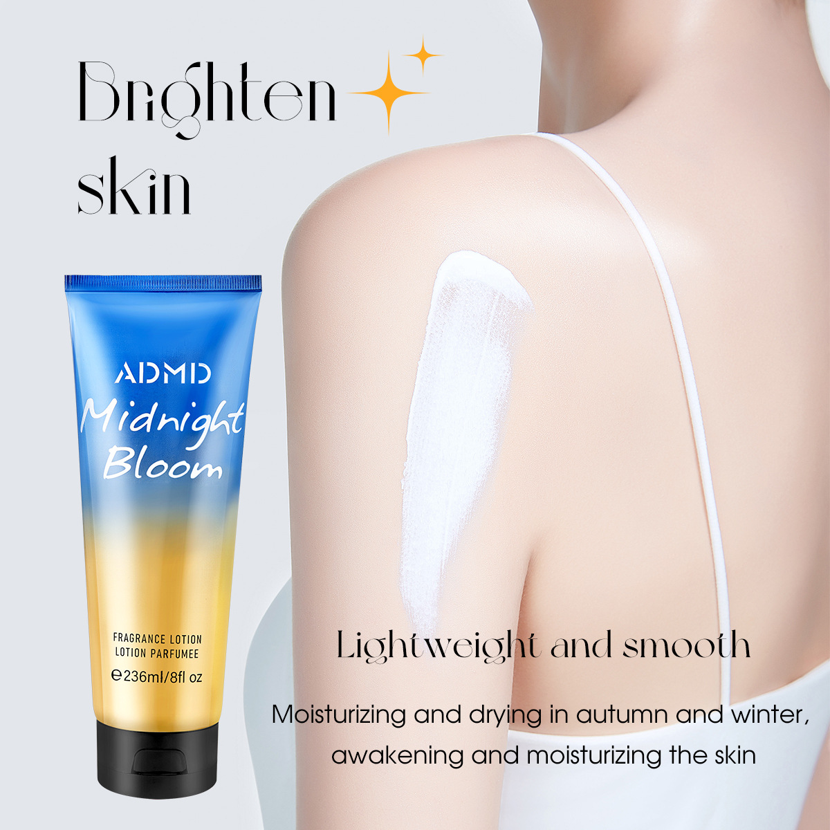 【 Exclusive for Foreign Trade 】ADMD Body Lotion Moisturizing and Warming Deep Moisturizing Lotion Deep Nourishing Skin Care Wholesale Specification image